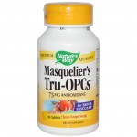 เมล็ดองุ่น ราคาประหยัด ยี่ห้อ Nature s Way, Masquelier's Tru-OPCs, 75 mg, 90 Tablets